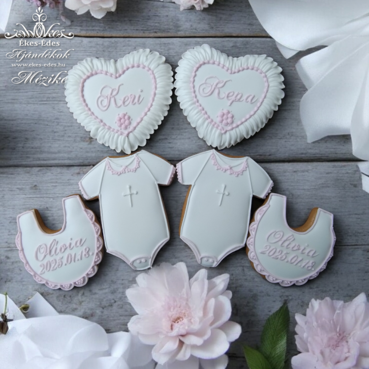 Keresztelő ajándék mézeskalácsból