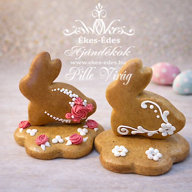 Virágos húsvéti nyuszi Virágos húsvéti nyuszi