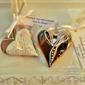 Menyasszony-vőlegény szív