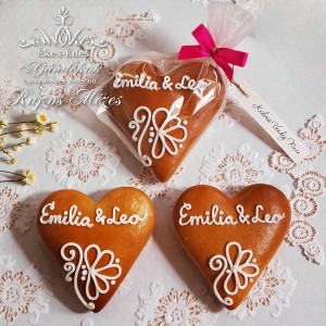 Margarétás köszönetajándék ültetőkártyával