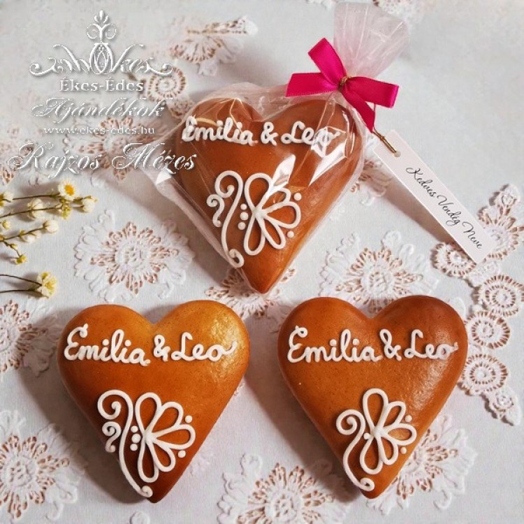 Margarétás köszönetajándék ültetőkártyával